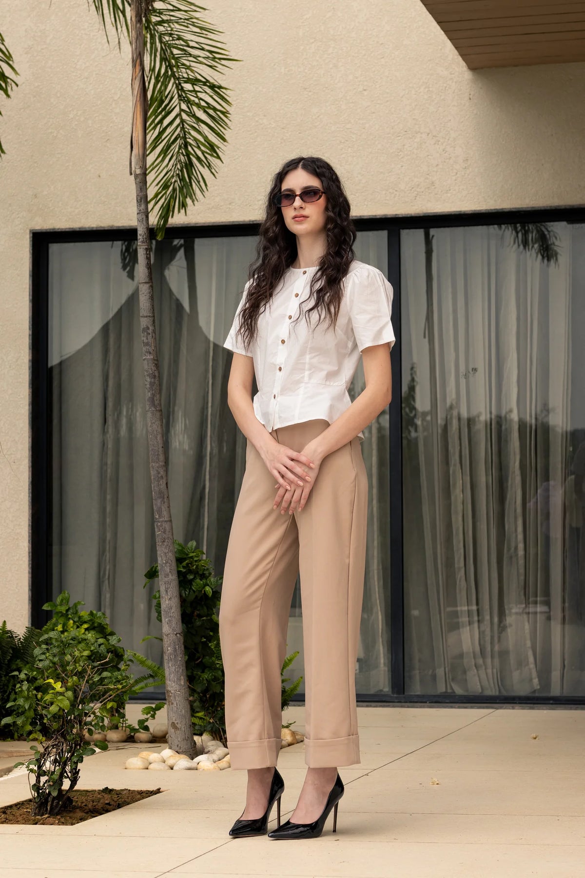 Contour Shift Top