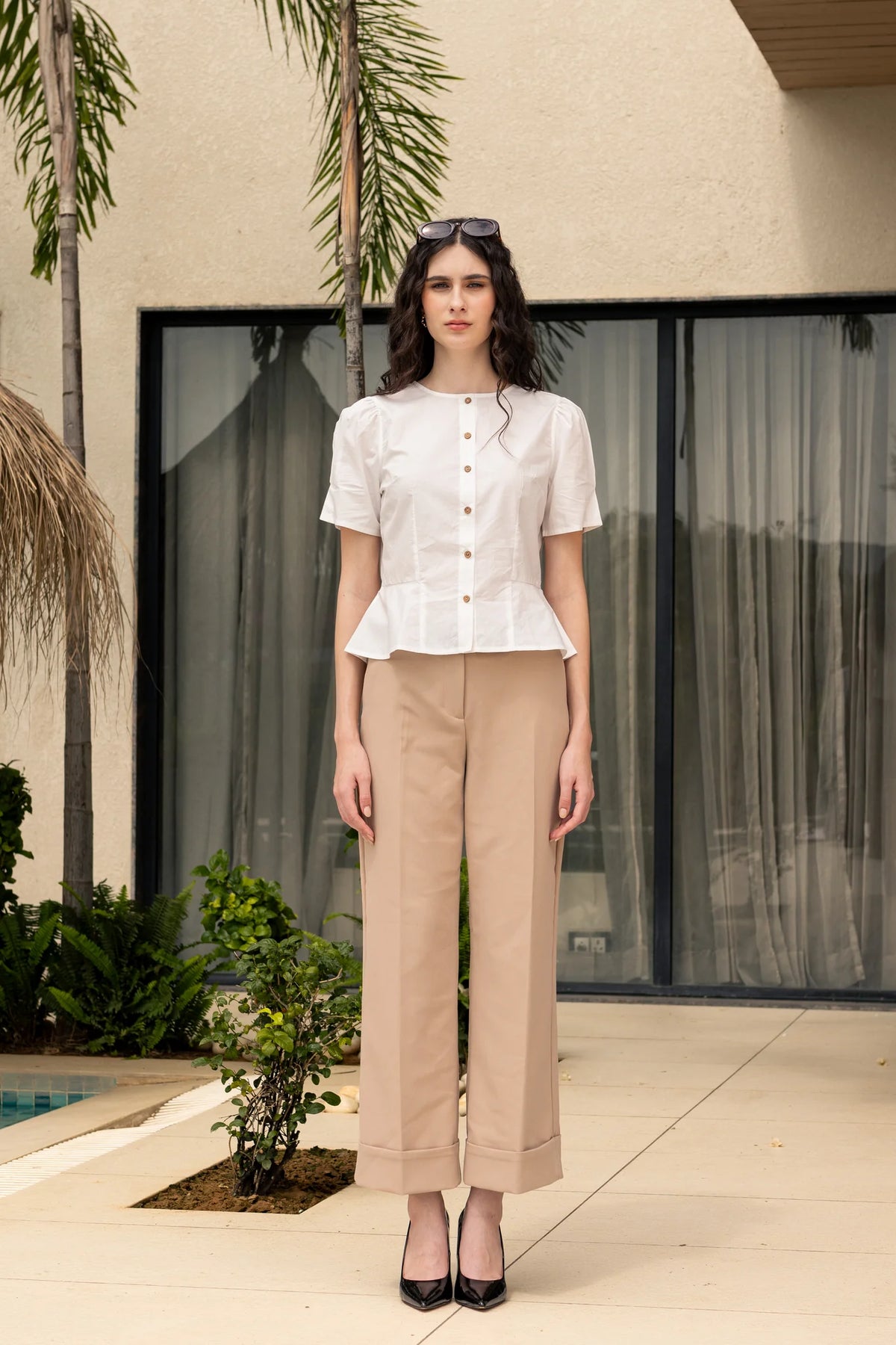 Contour Shift Top
