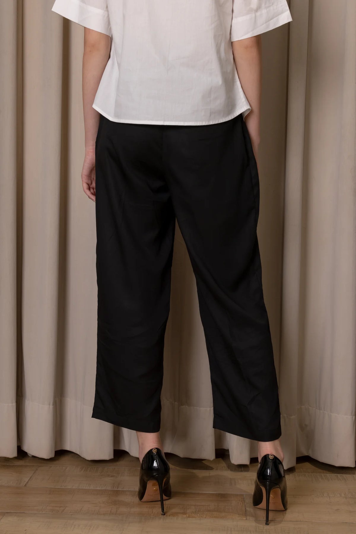 Nine to Night  Pleated Trousers