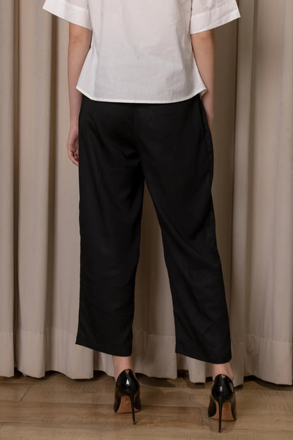 Nine to Night  Pleated Trousers